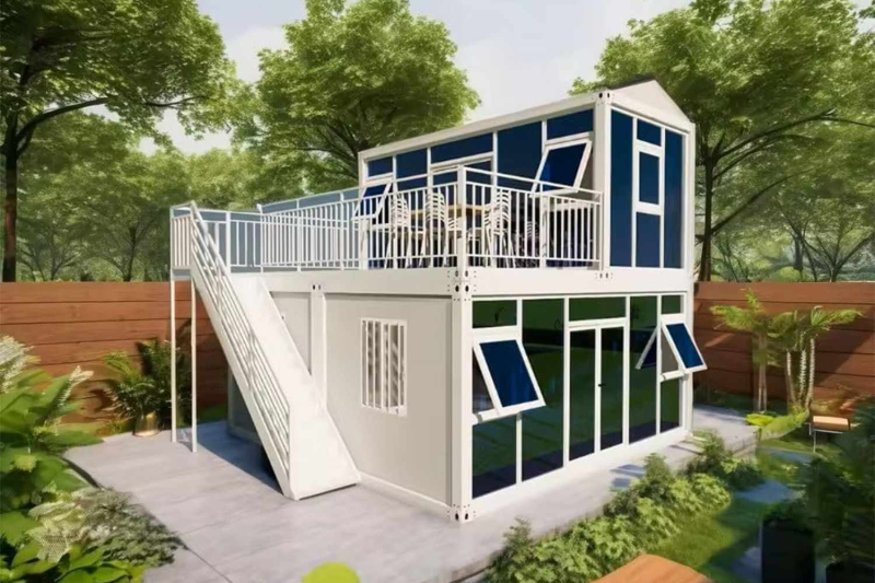 Amazon Listed a 2-story Tiny Home With a Roof Deck