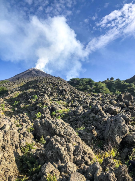 Climbing Mount Karangetang Volcano In Siau, Sulawesi