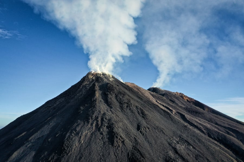 Climbing Mount Karangetang Volcano In Siau, Sulawesi