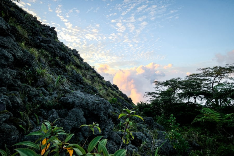 Climbing Mount Karangetang Volcano In Siau, Sulawesi