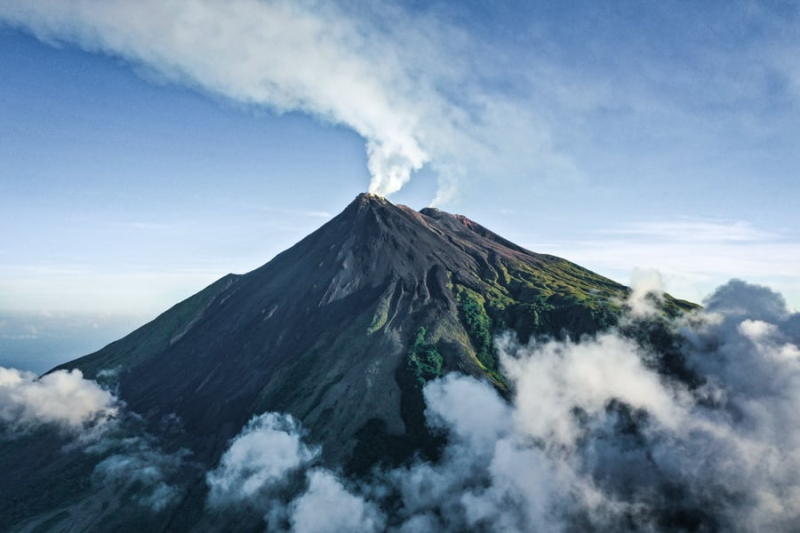 Climbing Mount Karangetang Volcano In Siau, Sulawesi