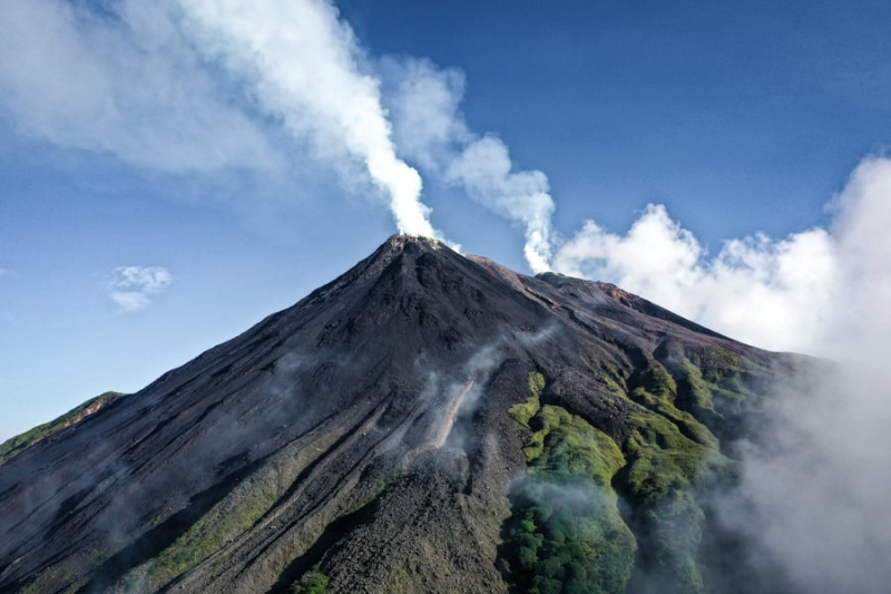 Climbing Mount Karangetang Volcano In Siau, Sulawesi