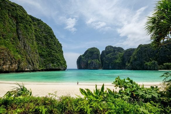 Maya Bay In Thailand: The Beach Is Open! (Phi Phi Leh)