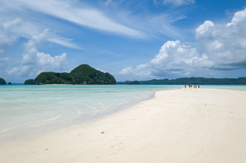 Rock Islands Palau Boat Tour: Milky Way & Long Beach