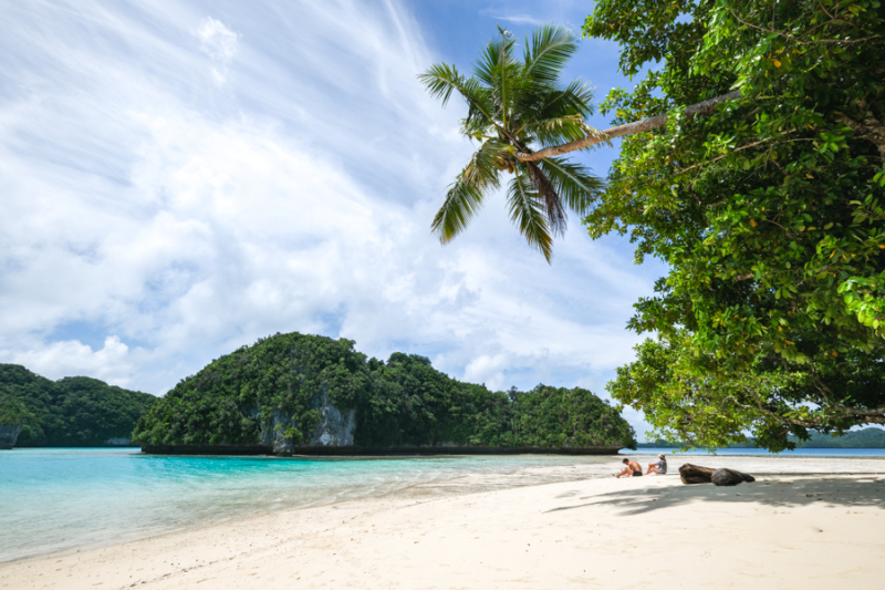 Rock Islands Palau Boat Tour: Milky Way & Long Beach