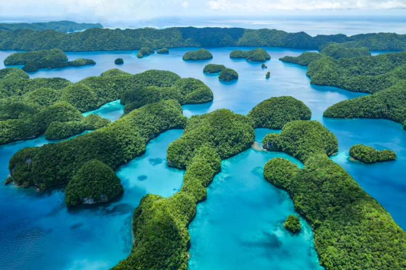 Rock Islands Palau Boat Tour: Milky Way & Long Beach