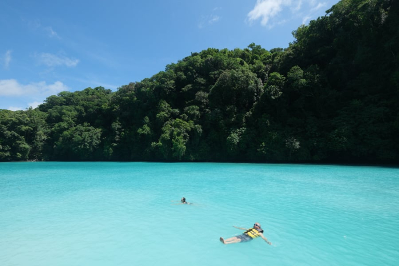 Rock Islands Palau Boat Tour: Milky Way & Long Beach