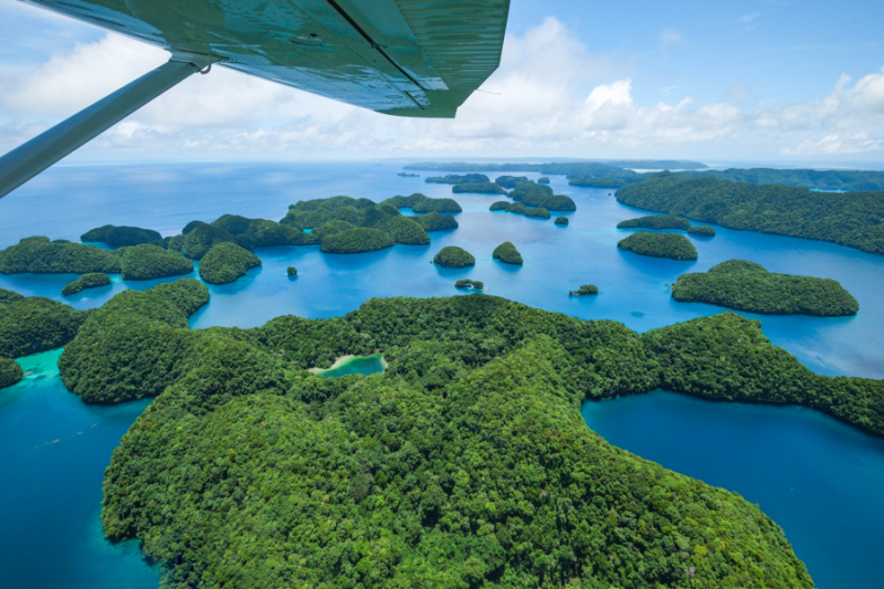 Rock Islands Palau Boat Tour: Milky Way & Long Beach