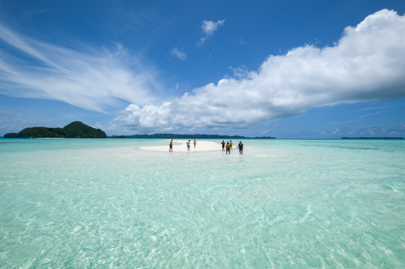 Rock Islands Palau Boat Tour: Milky Way & Long Beach