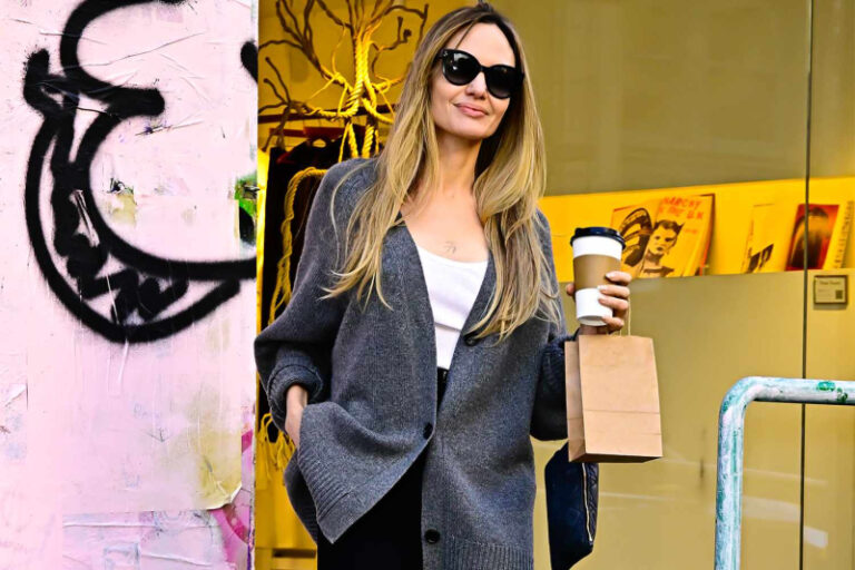 7 Angelina Jolie-inspired Winter Sweaters for Travel